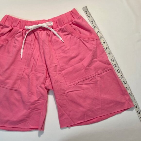 Go Softwear Size M Pacific Workout Shorts with Front Pockets - Flamingo Pink - Picture 5 of 13
